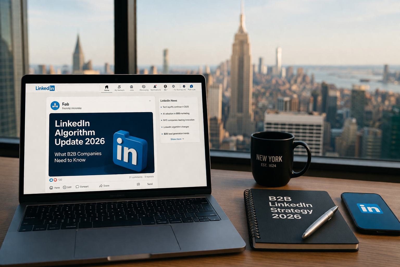 LinkedIn Just Changed Its Algorithm Again — Here's What New York B2B Companies Need to Know
