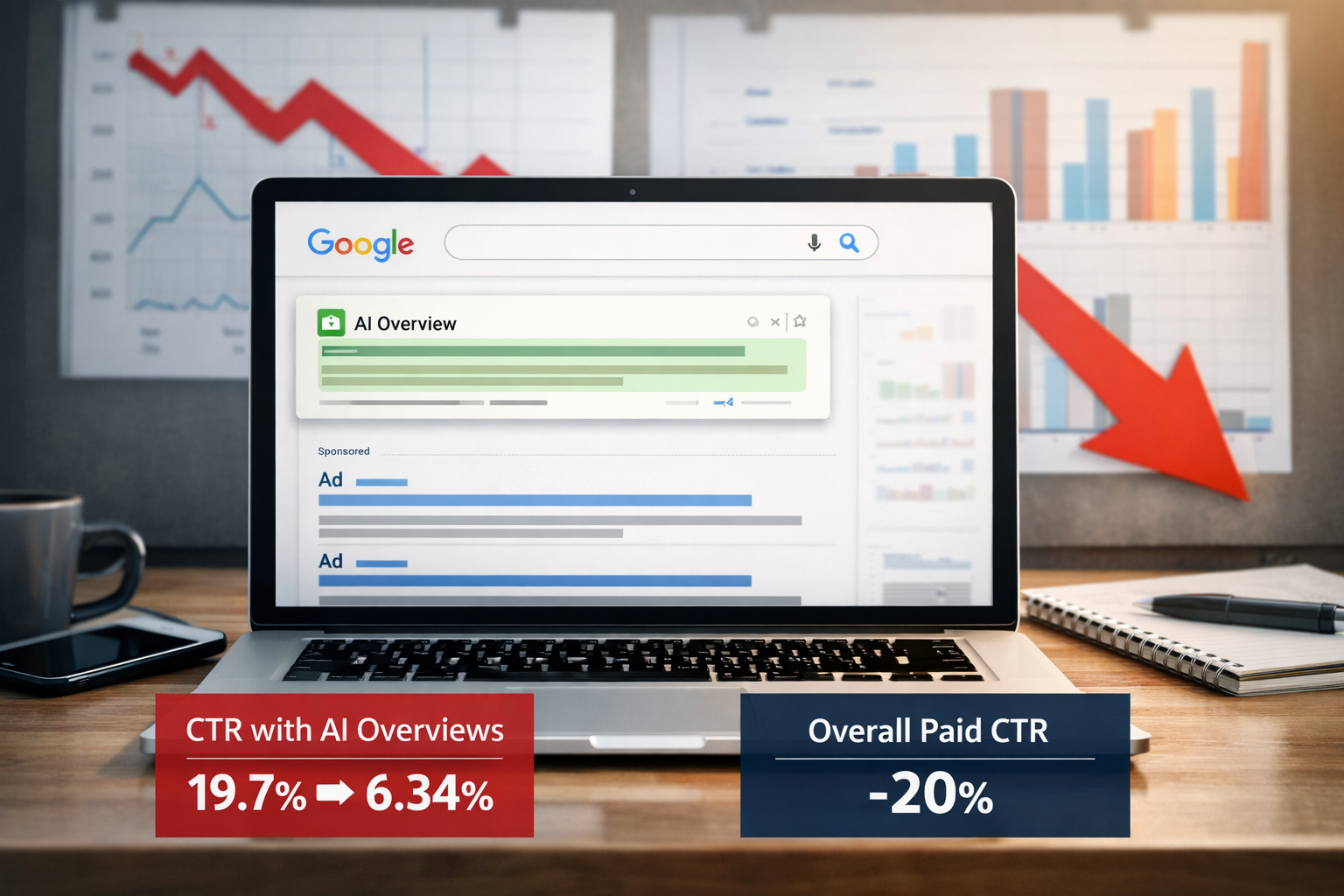 Why Your Google Ads Click-Through Rate Dropped in 2025 — And What's Different in 2026