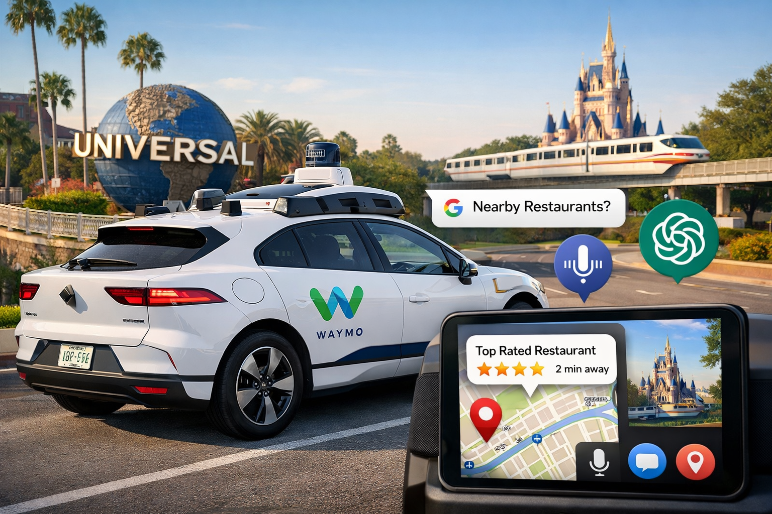 Waymo Just Launched in Orlando. What AI Disruption Means for How Customers Find Your Business.
