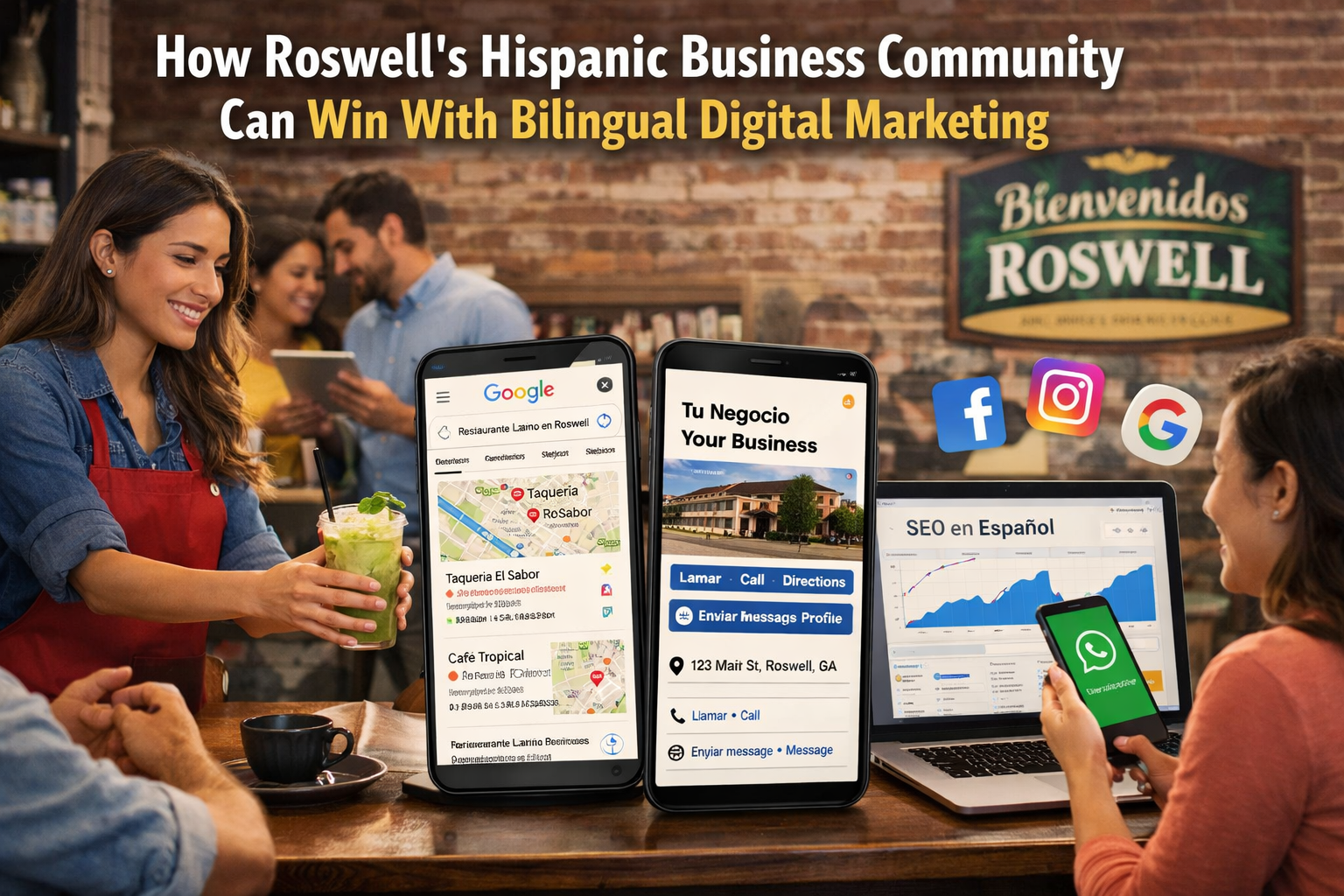 How Roswell's Hispanic Business Community Can Win With Bilingual Digital Marketing