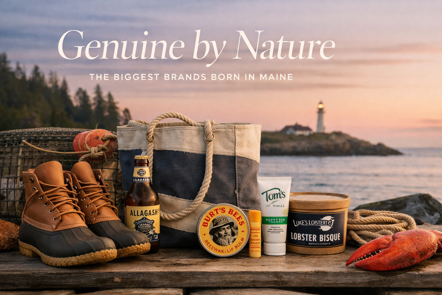Genuine by Nature: The Biggest Brands Born in Maine and What the Pine Tree State Is Actually Buying