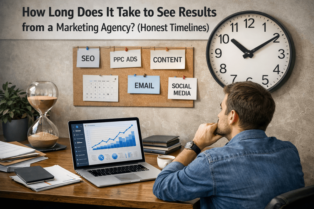 How long does it take to see results from a new marketing agency — post cover