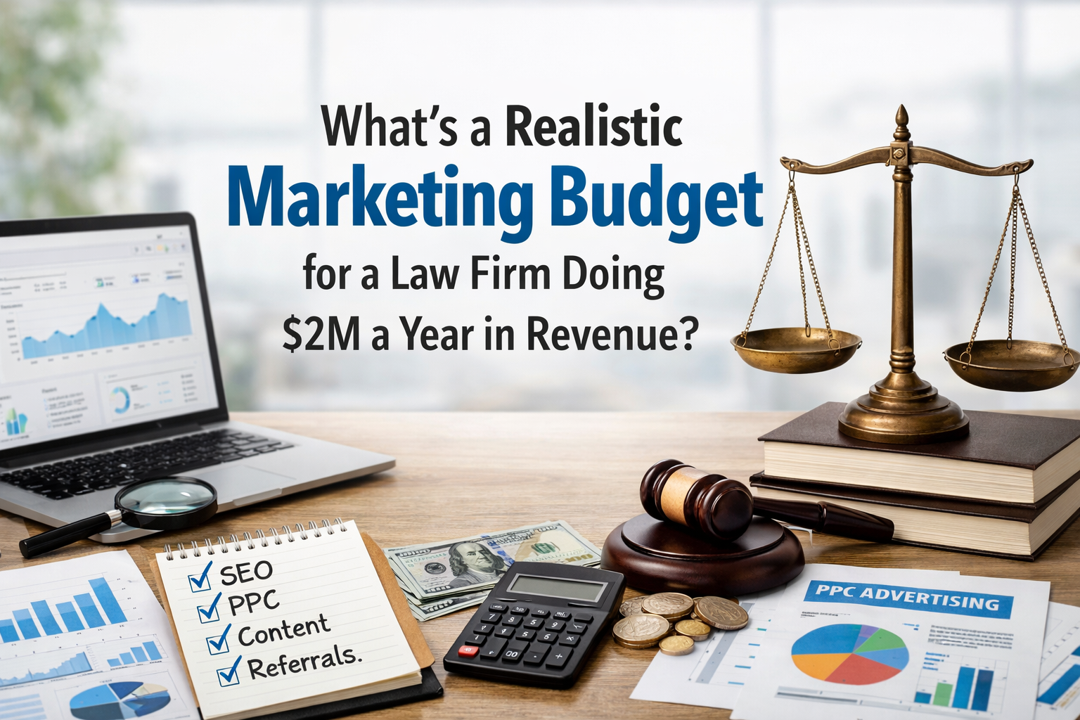 What's a Realistic Marketing Budget for a Law Firm Doing $2M a Year in Revenue?