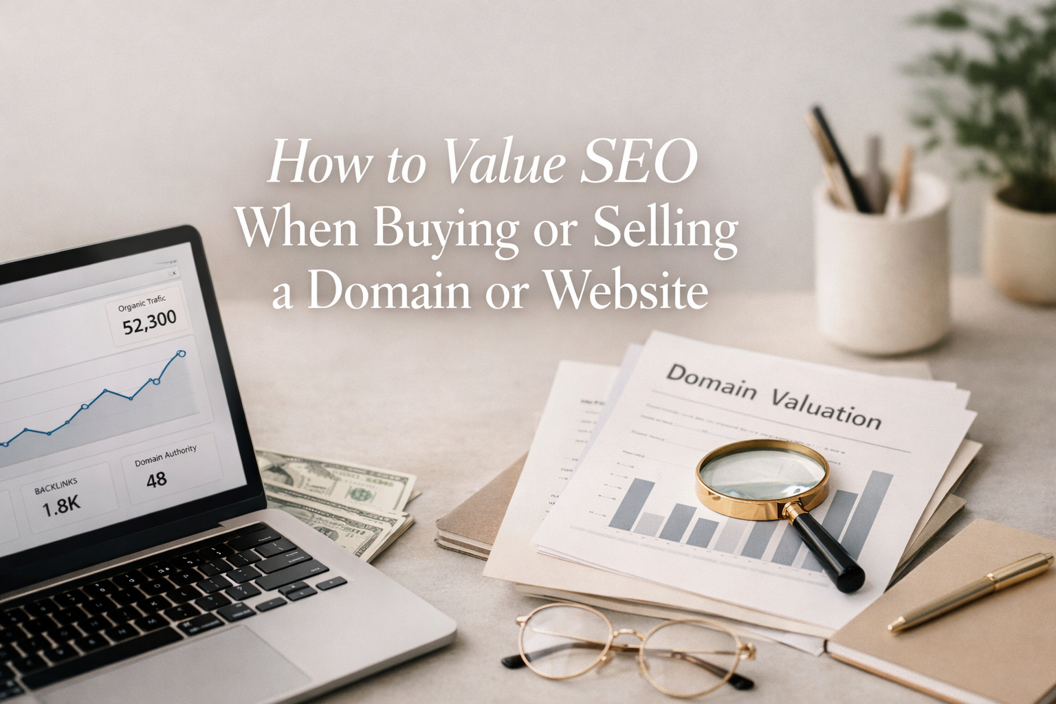 How to Value SEO When Buying or Selling a Domain or Website