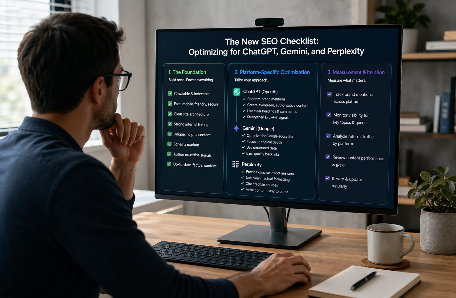 The New SEO Checklist: Optimizing for ChatGPT, Gemini, and Perplexity