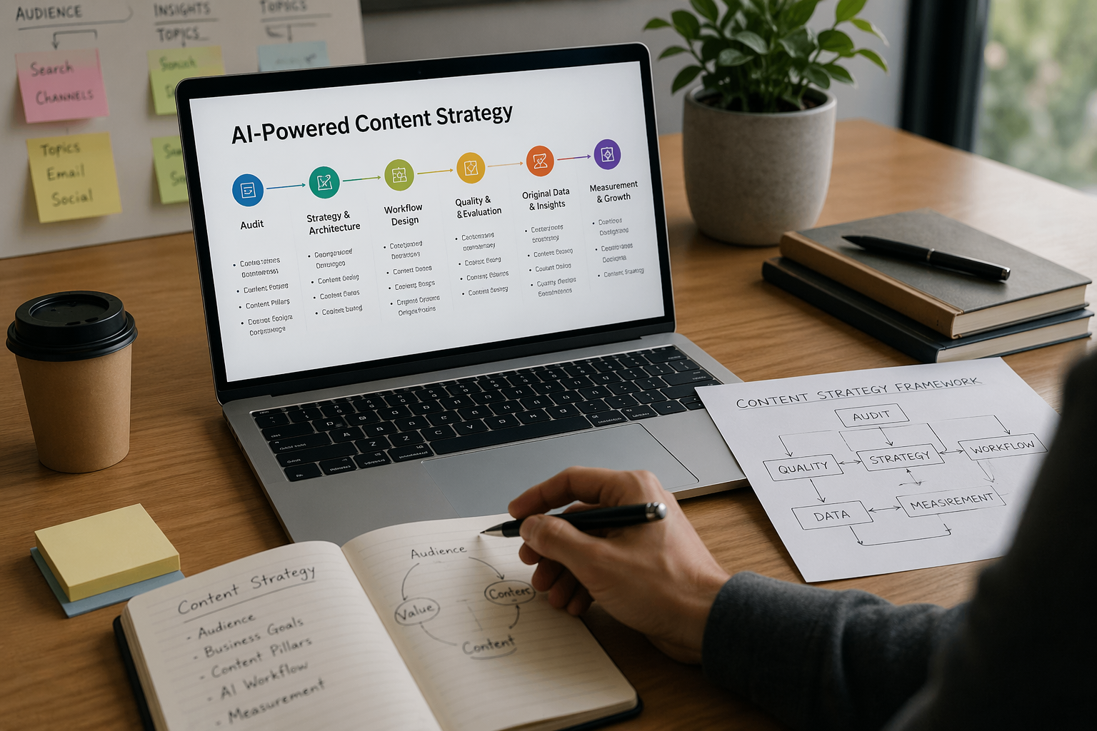 How to Build an AI-Powered Content Strategy from Scratch