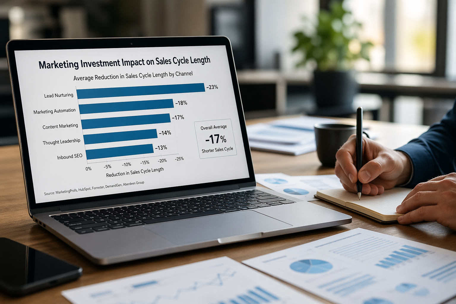 What the Research Actually Says: How Marketing Investment Reduces Sales Cycle Duration