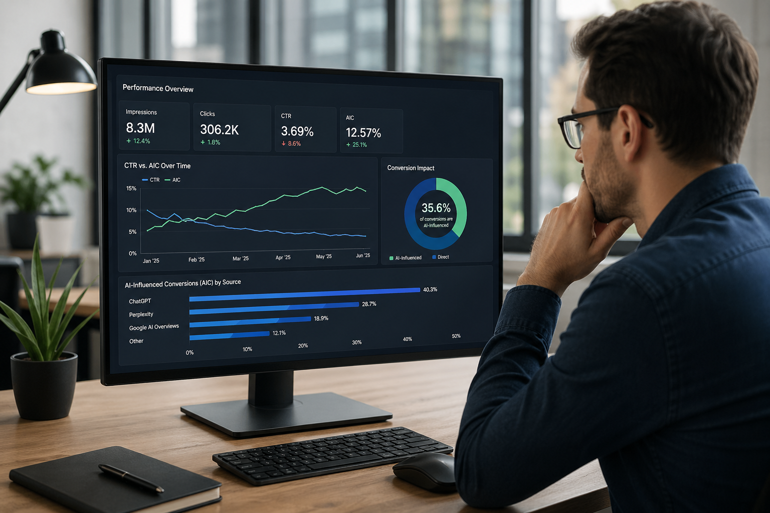 CTR vs. AIC: Why Click-Through Rate Is the Wrong Metric for the AI Search Era