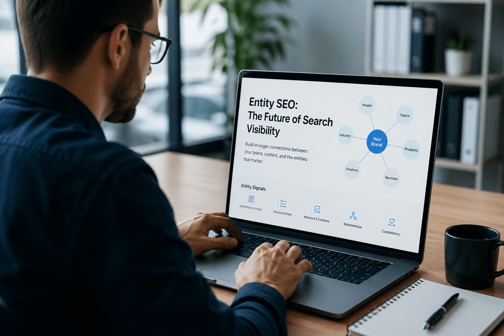 What is entity SEO — post cover