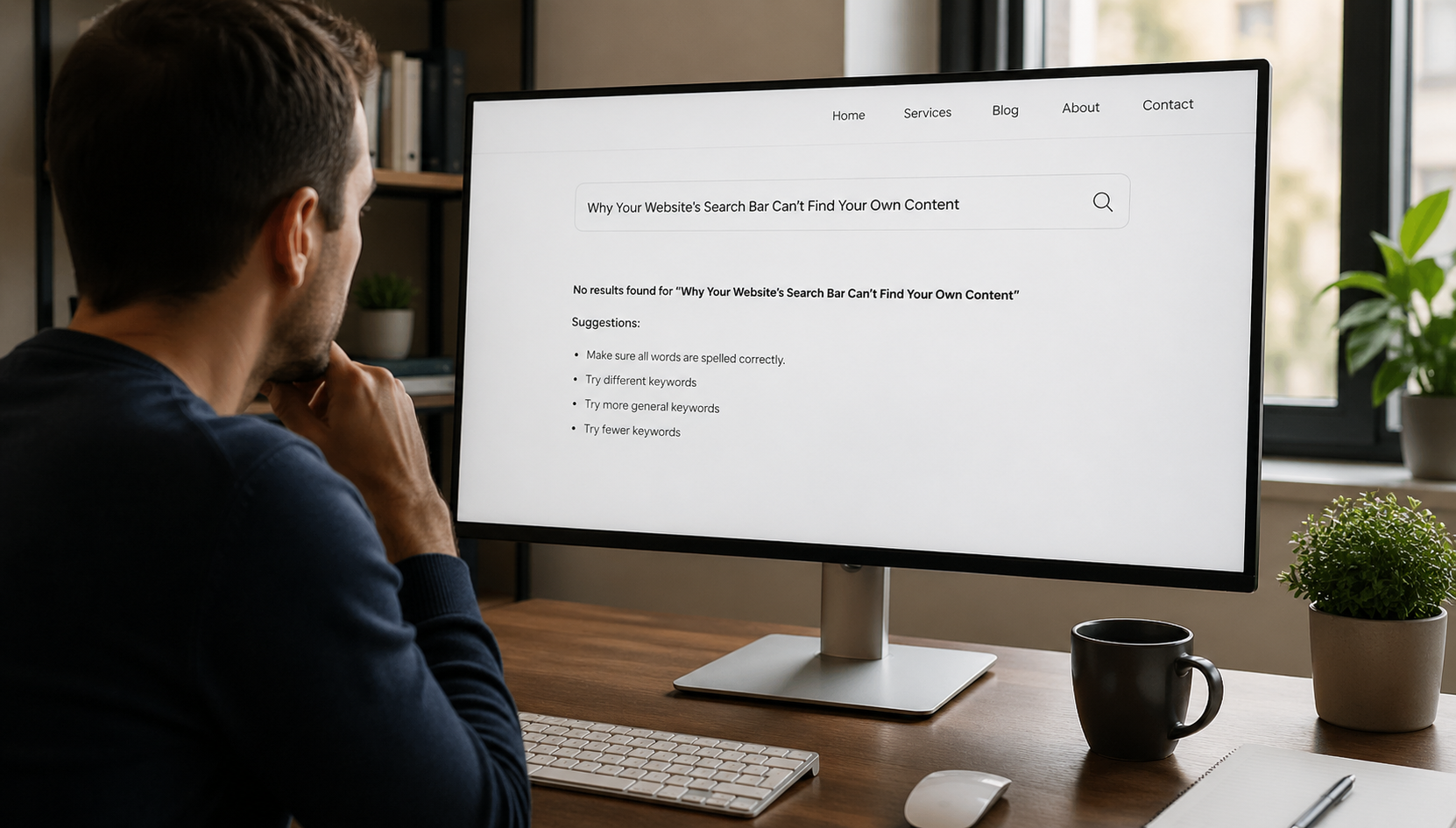 Why Your Website's Search Bar Can't Find Your Own Content (And How to Fix It)
