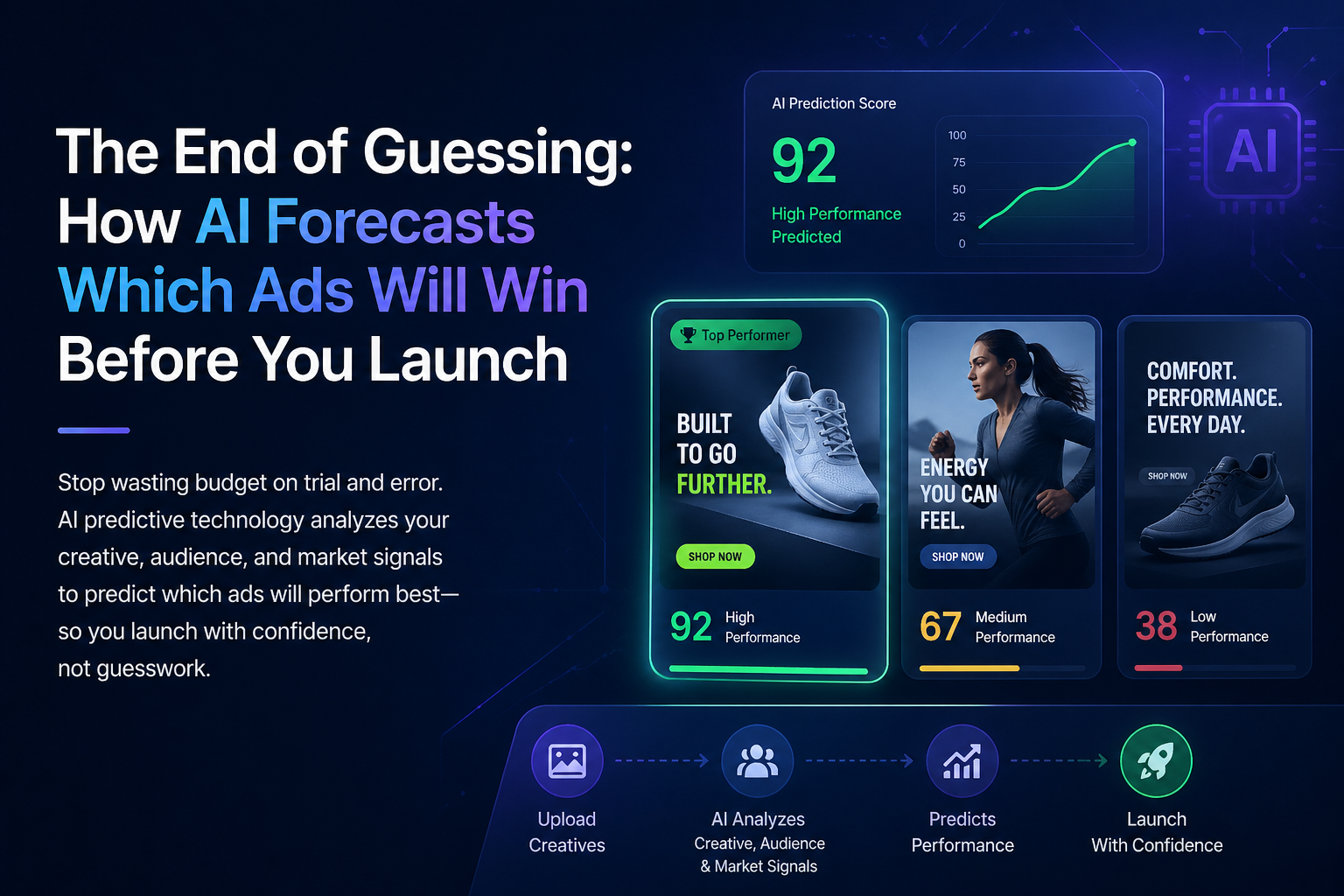 The End of Guessing: How AI Forecasts Which Ads Will Win Before You Launch