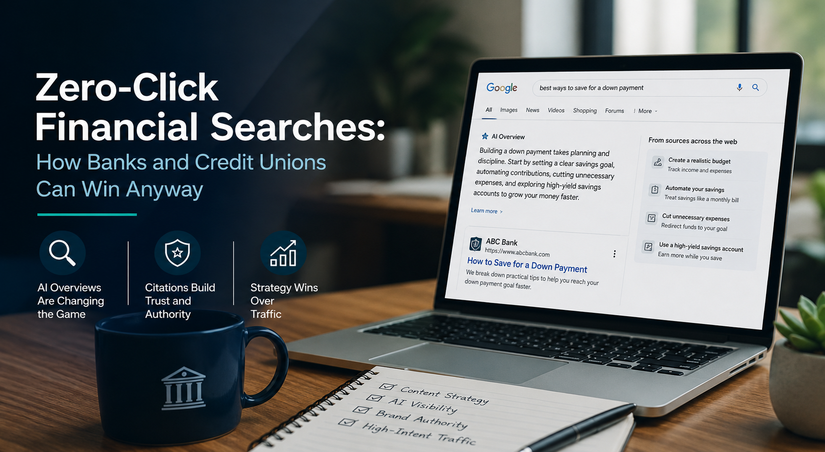 Zero-Click Financial Searches: How Banks and Credit Unions Can Win Anyway