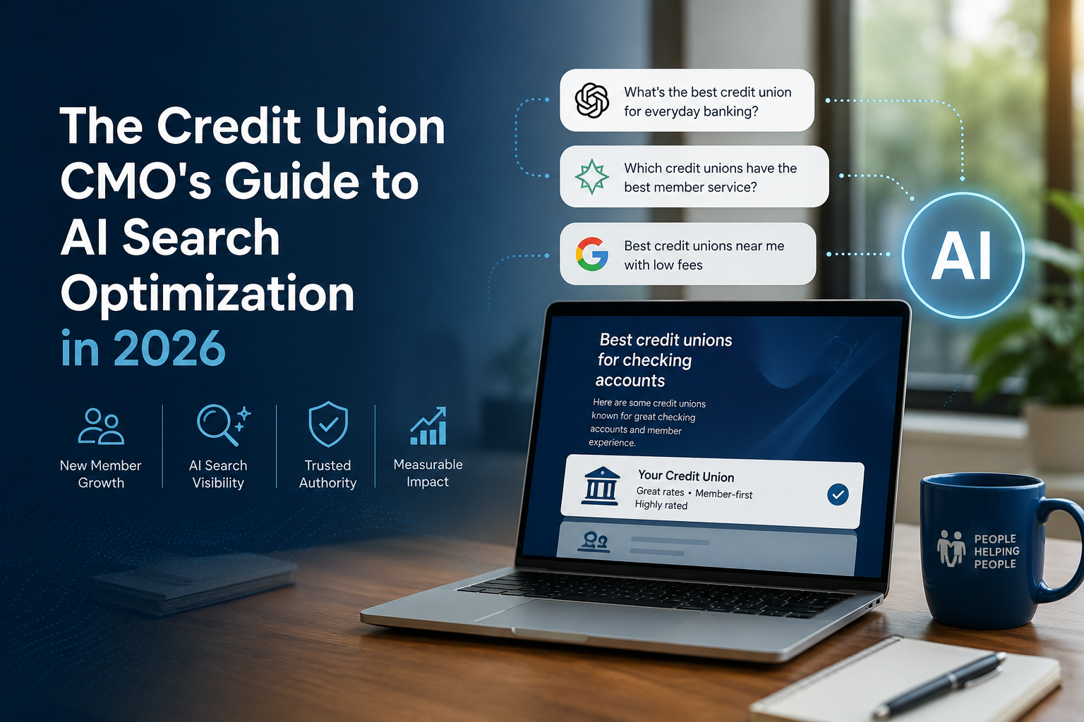 The Credit Union CMO's Guide to AI Search Optimization in 2026