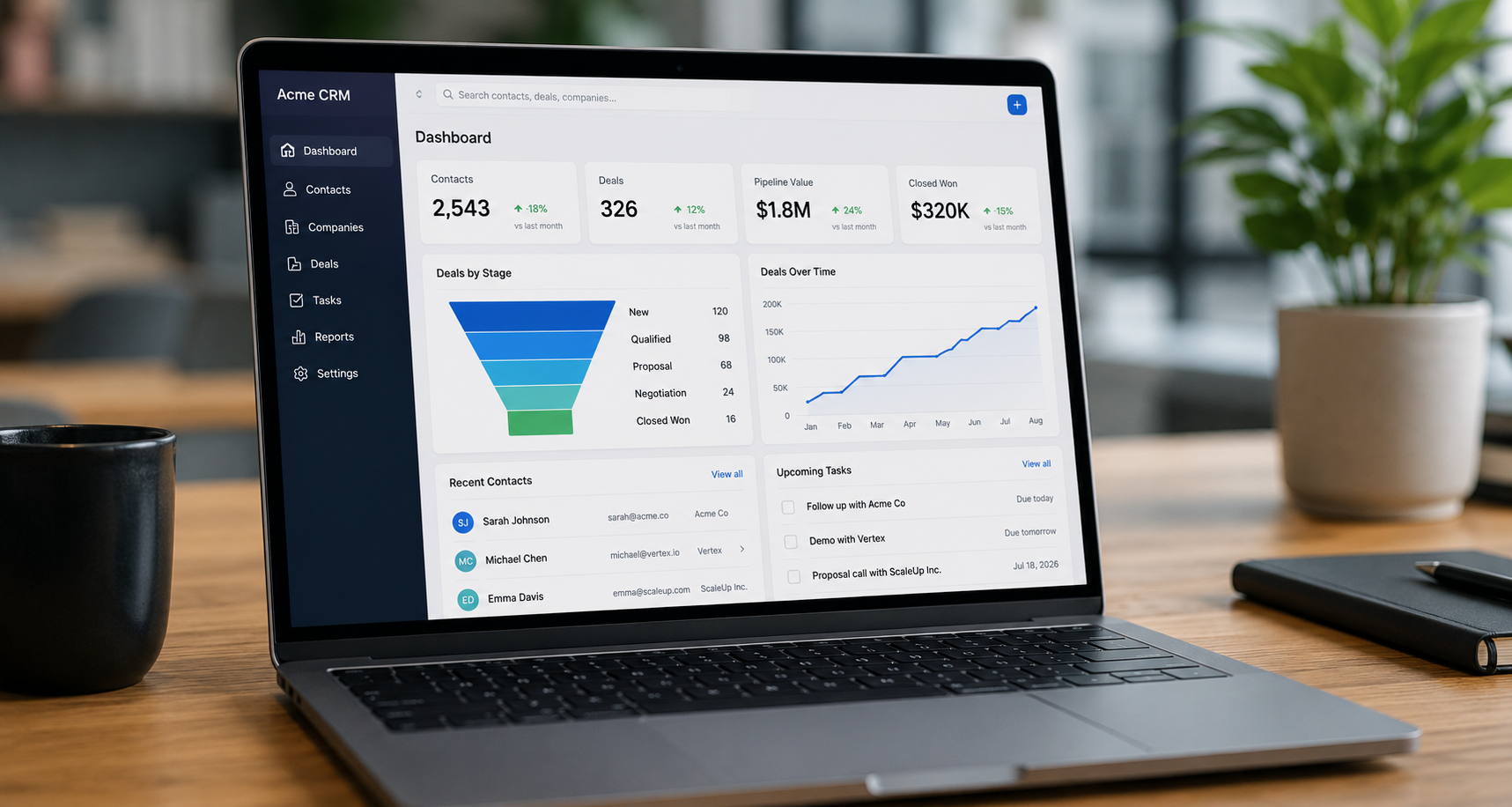 The Best CRM Alternatives to HubSpot in 2026 (If You Actually Just Need Contacts, Companies, Deals, and Reporting)