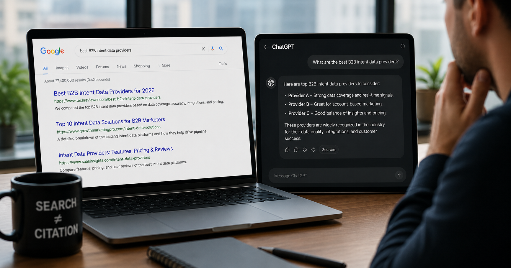 Why Your Site Ranks on Google But Doesn't Exist in ChatGPT