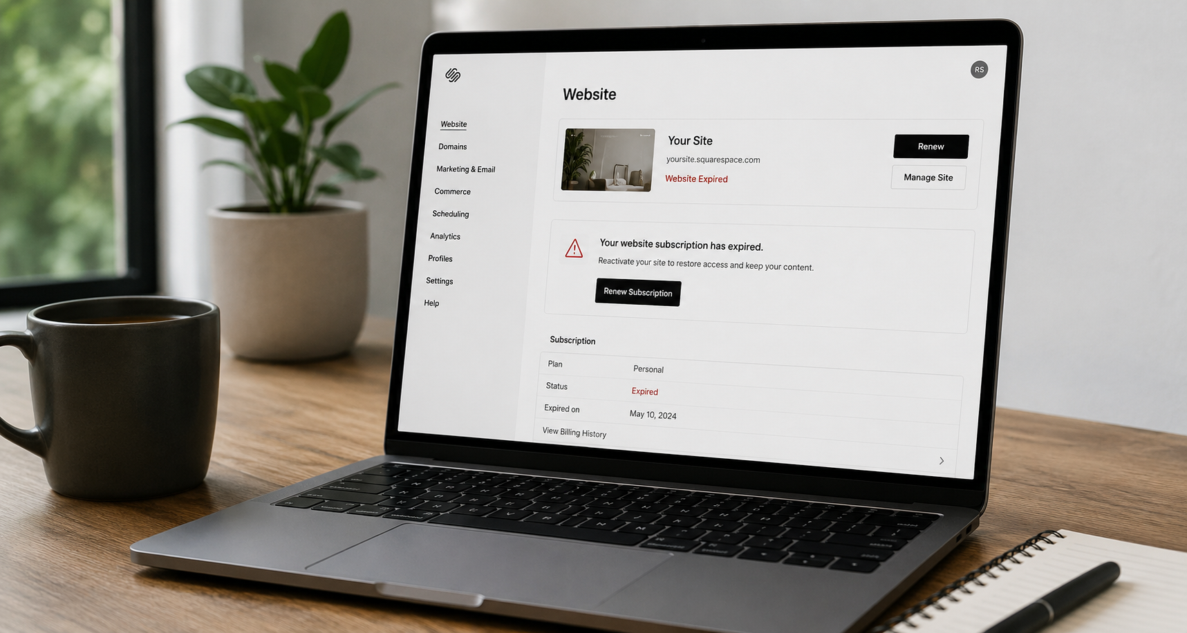 Why Squarespace Won't Let You Delete a Site From Your Dashboard — Even After Billing Has Expired