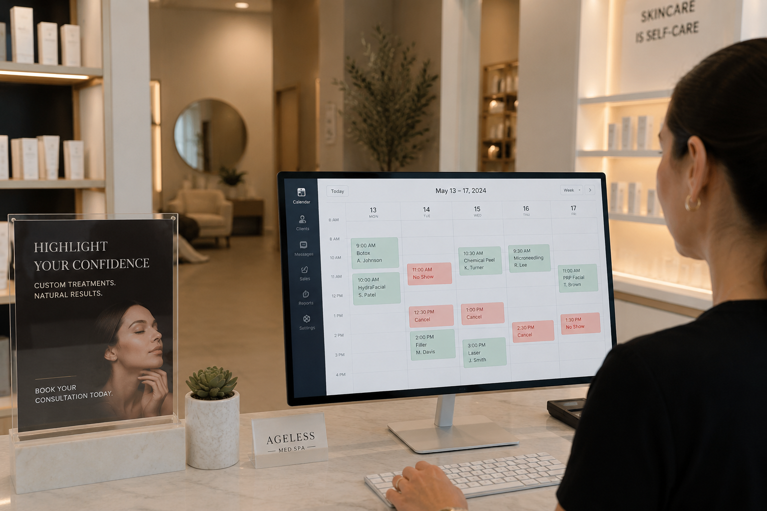Fixing "Calendar Inflation": How to Turn High-Intent Local Search Traffic Into Committed Med Spa Bookings
