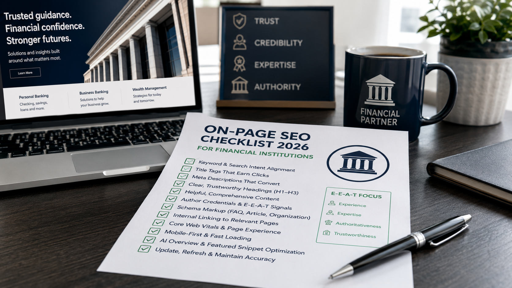On-Page SEO for Financial Institutions: A Practical Checklist