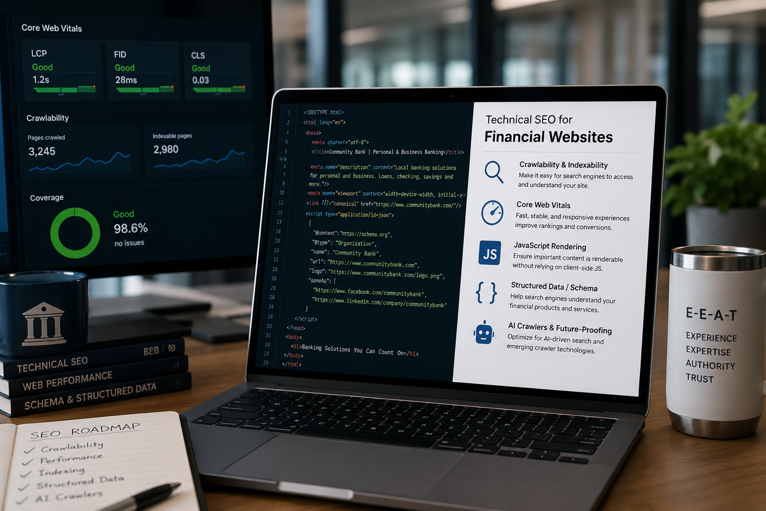 Technical SEO for Financial Websites: What Your Dev Team Needs to Know
