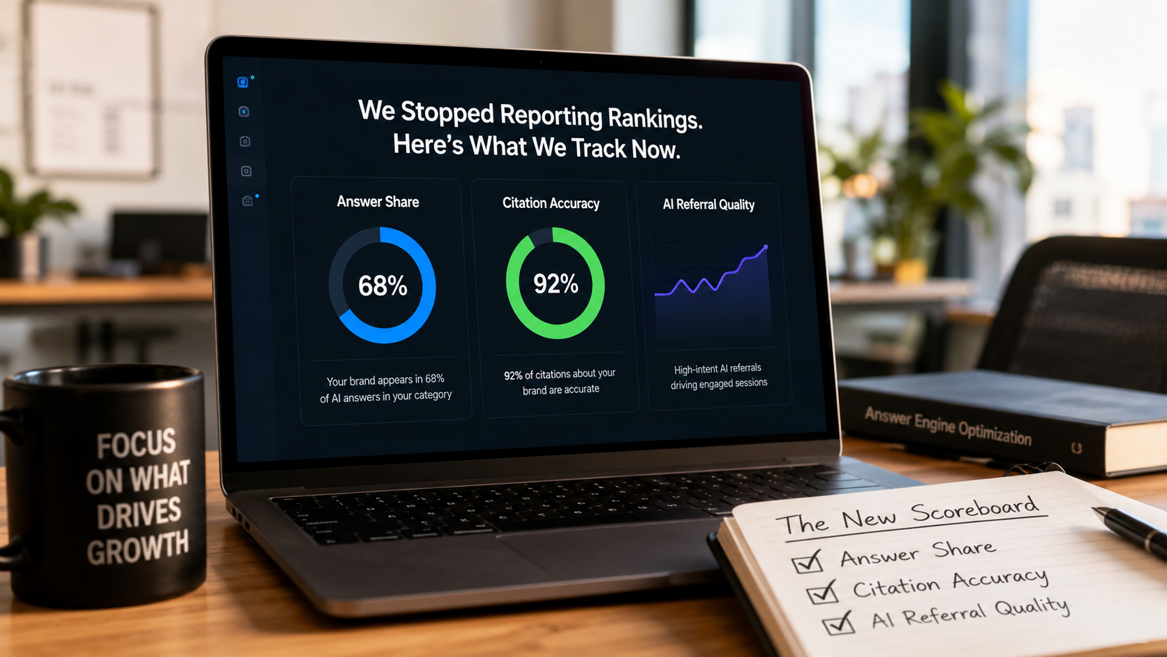 Why We Stopped Measuring "Keyword Rankings" and Started Measuring "Answer Share"