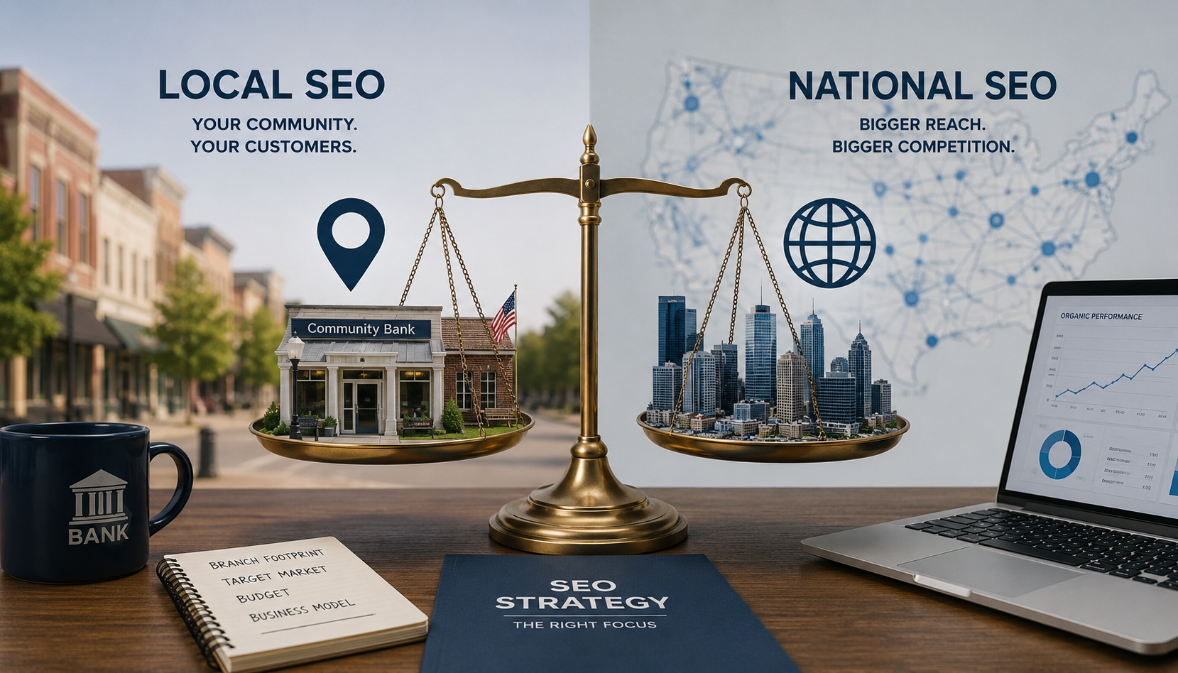 Local SEO vs. National SEO: Which Strategy Should Your Bank Prioritize?