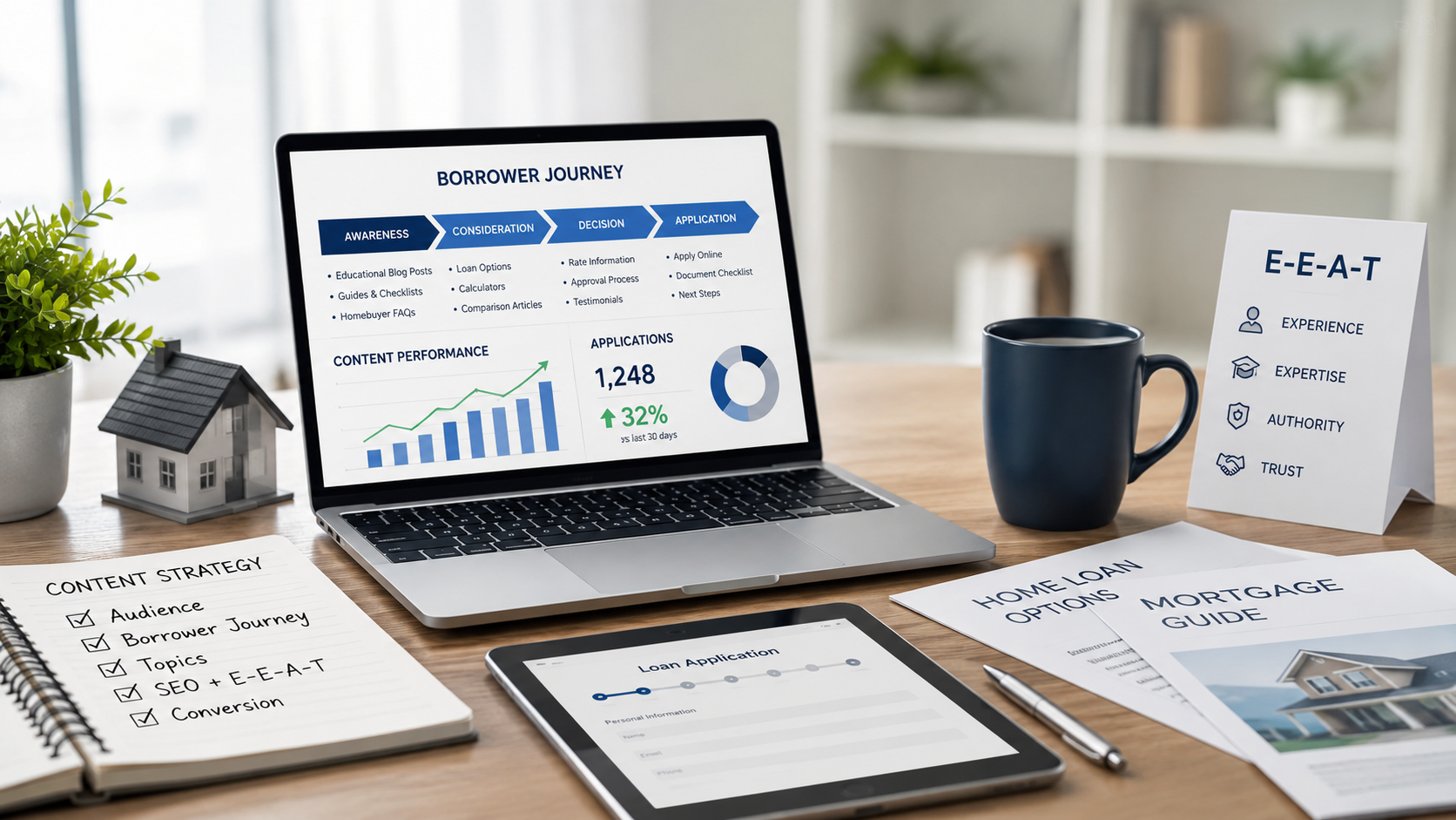 How to Build a Financial Content Strategy That Drives Loan Applications