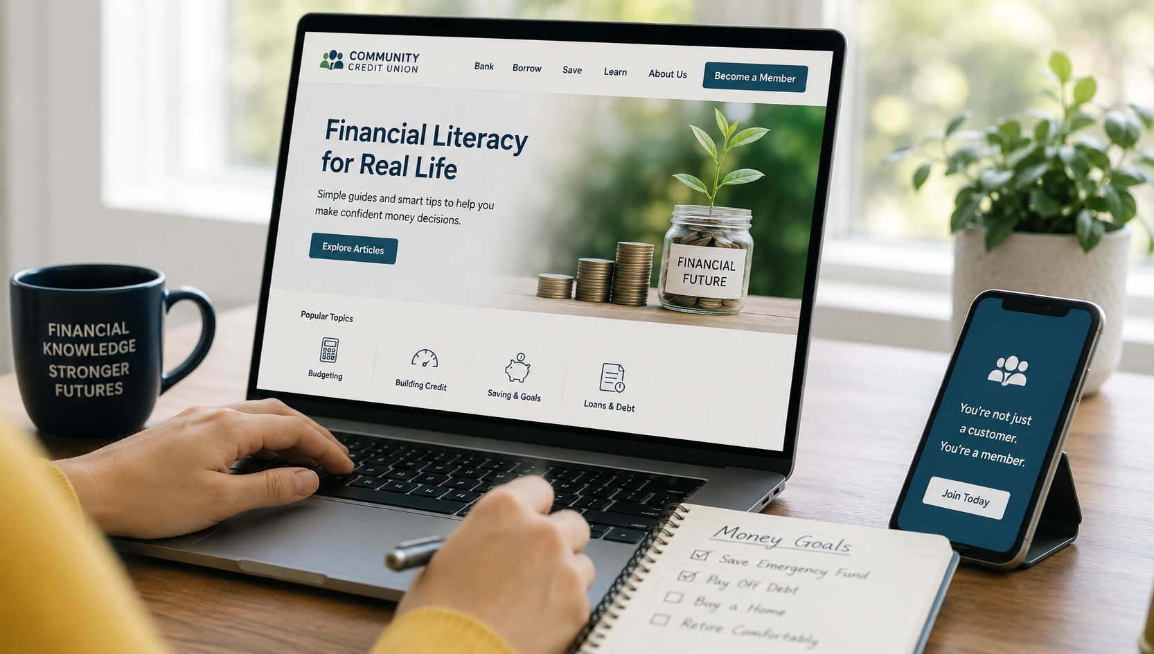 Financial Literacy Content That Ranks — And Converts Readers Into Members