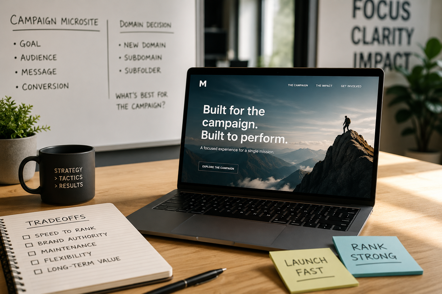 When Does It Actually Make Sense to Build a Campaign Microsite on a New Domain?