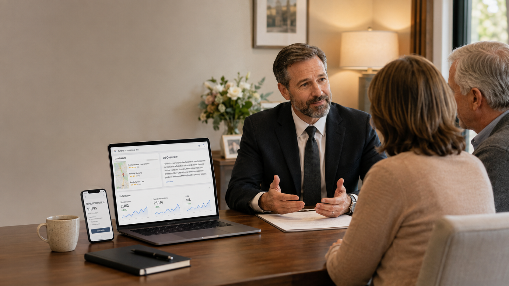 Funeral Home Marketing in the Direct Cremation Era: How SEO and AI Search Make Your Value Tangible