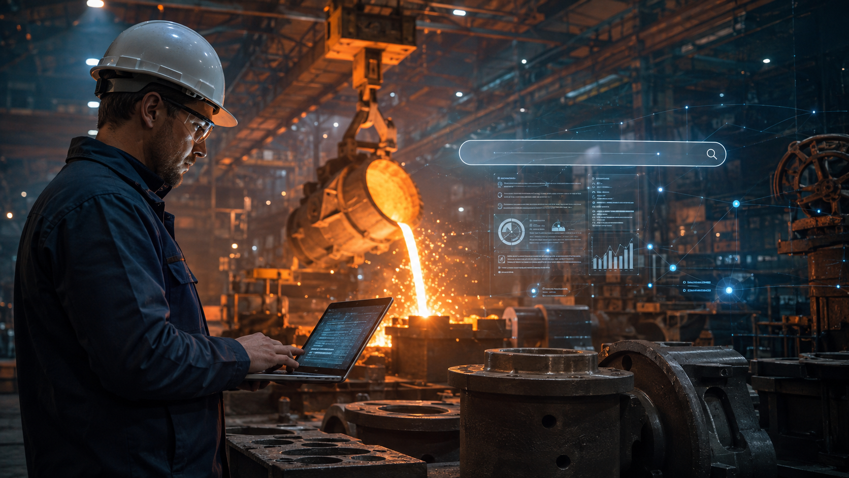 The Company Whose Name You Stepped On This Morning: SEO and AI Search for Foundries and Legacy Manufacturers
