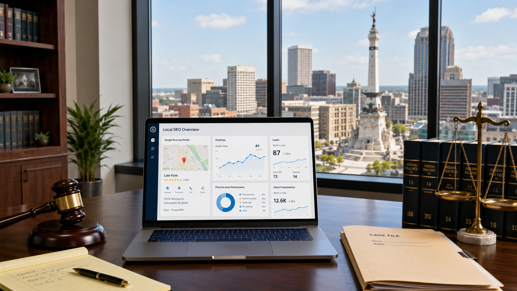 Local SEO for Indianapolis Law Firms: How to Win More Cases from Search