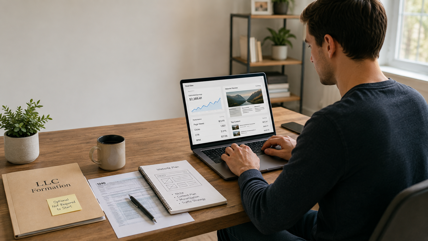 Do You Have to Be an LLC to Hook Up Google AdSense? (Or Can You Be a Freelancer With a Domain and Content?)