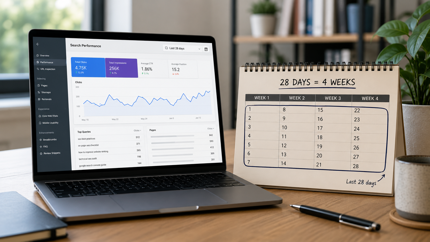 What Does "28 Days" Mean in Google Search Console? (And Why It's 28 and Not 30)