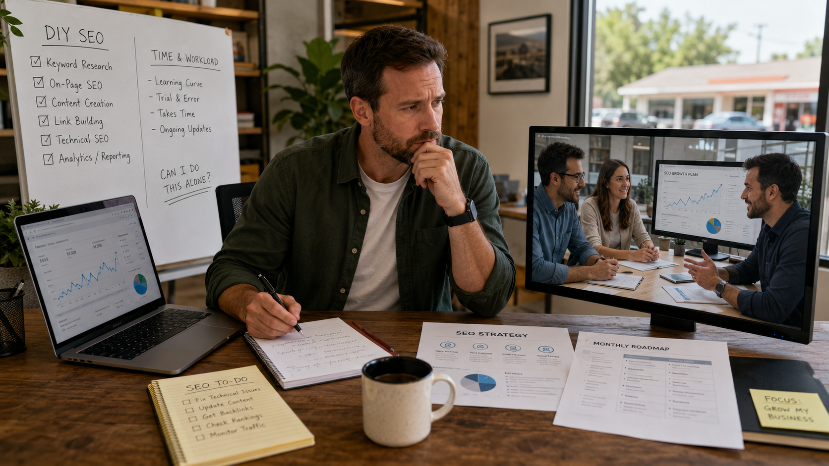 SEO Agency vs. Doing It Yourself: What Actually Makes Sense for a Small South Jersey Business