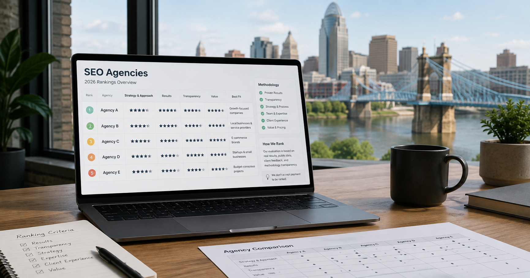 The Best SEO Agencies in Cincinnati — Ranked Honestly, Including Where We'd Place Ourselves
