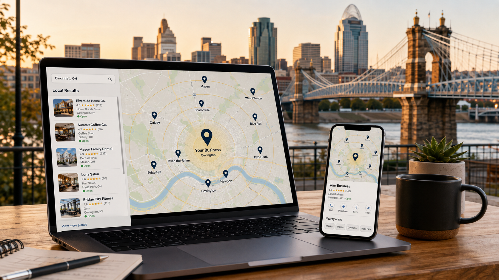 Local SEO for Cincinnati: Google Business Profile, Reviews, and the Neighborhood Factor
