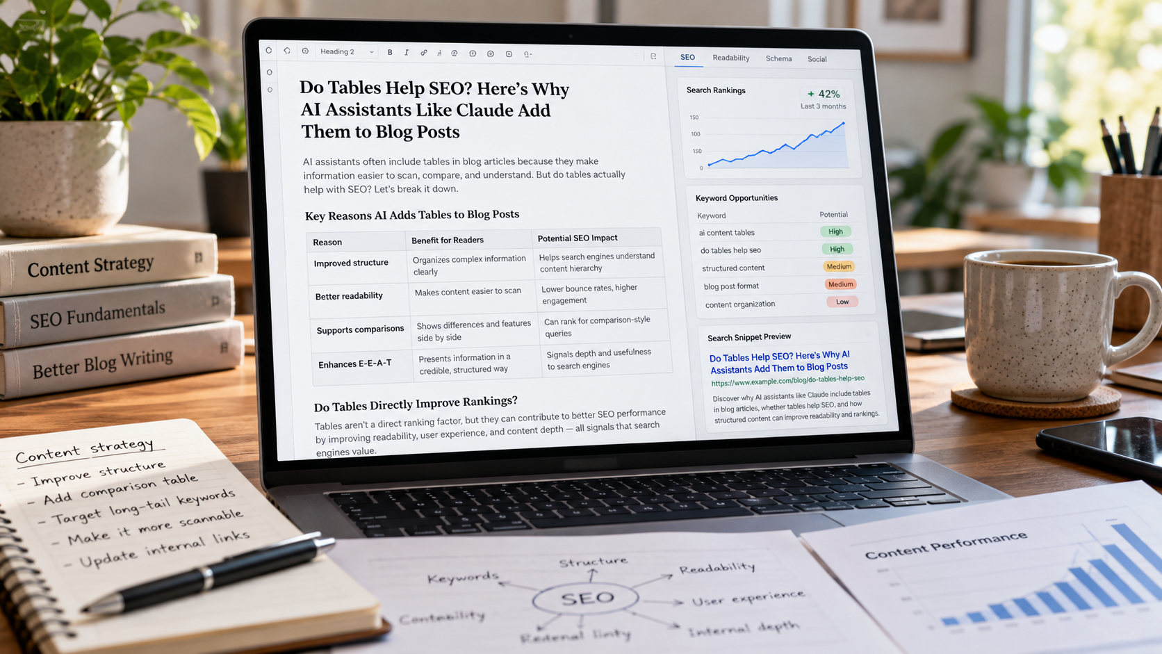 Why Is Claude Suddenly Putting Tables in Blog Posts? When It Changed and Whether Tables Help SEO