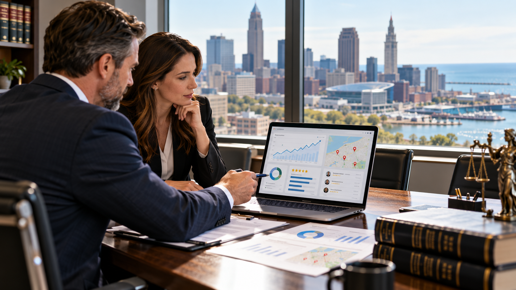 SEO for Cleveland Law Firms: Local Search, Google Maps and AI Visibility
