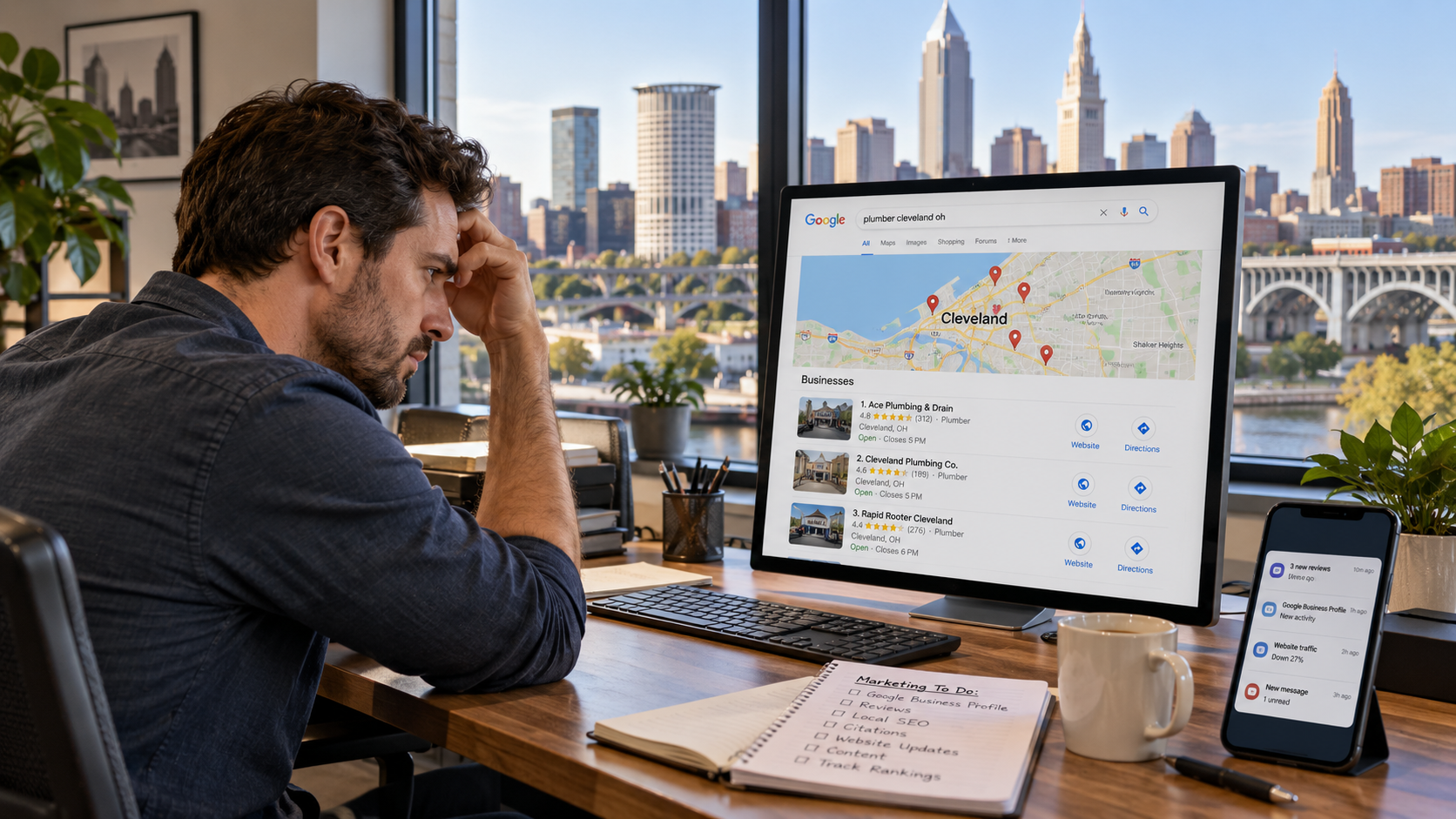 Why Your Cleveland Business Isn't Showing Up in the Google Map Pack