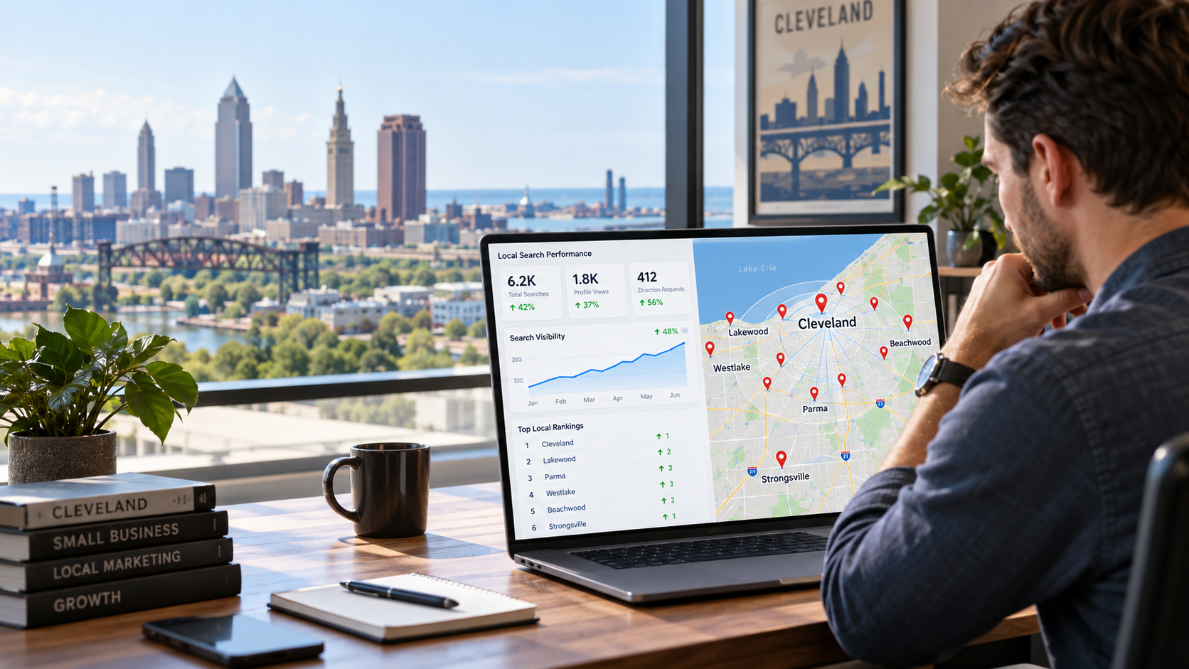 Can One Cleveland Business Rank in Multiple Suburbs?