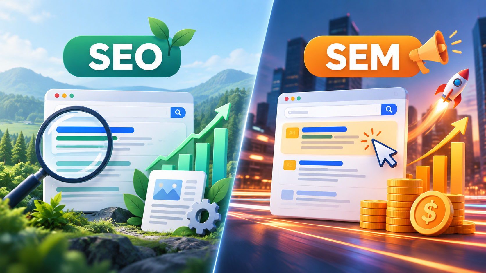 SEO vs. SEM: What’s the Difference, and Which One Should Your Business Use?