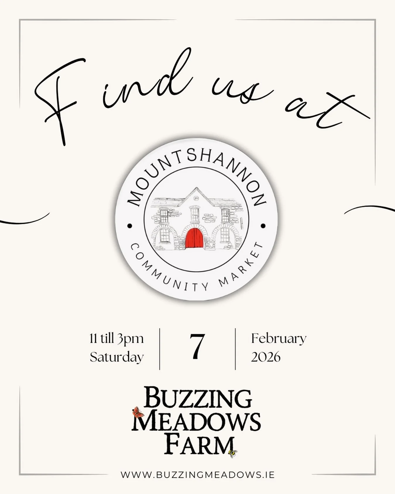 We&rsquo;ve restocked our candles and are ready to kick off the 2026 market season tomorrow at @mountshannoncommunitymarket in the Market House in Mountshannon 11 till 3pm. See you all there.