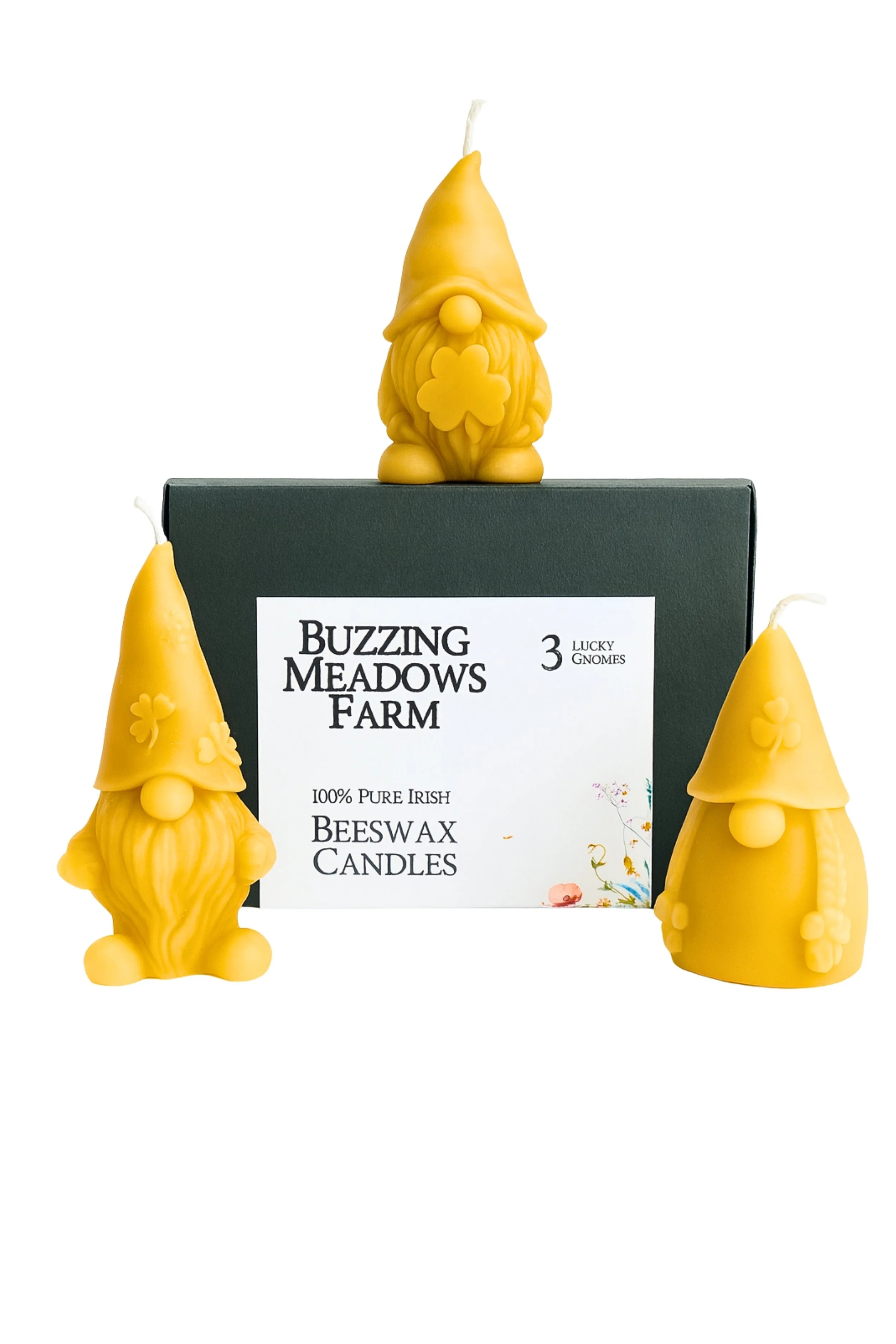 Lucky Gnomes Candles - Box of 3