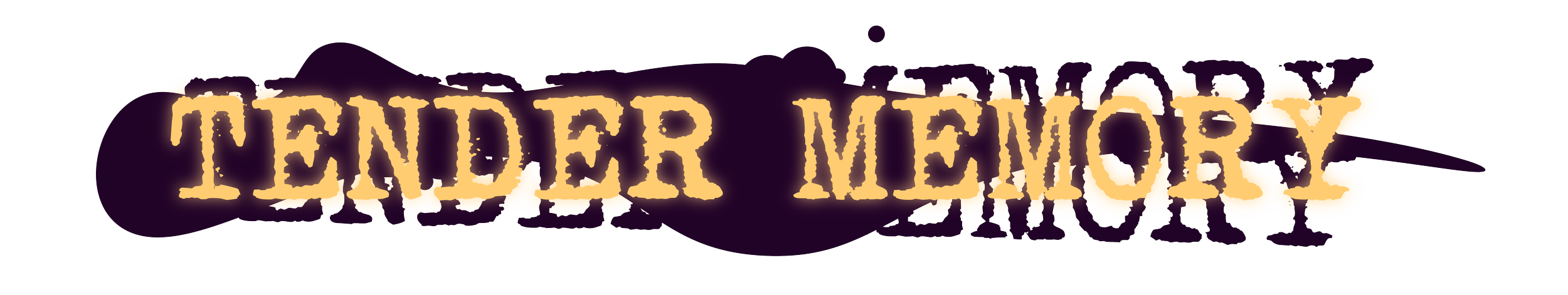 Logo featuring text reading Tender Memory.
