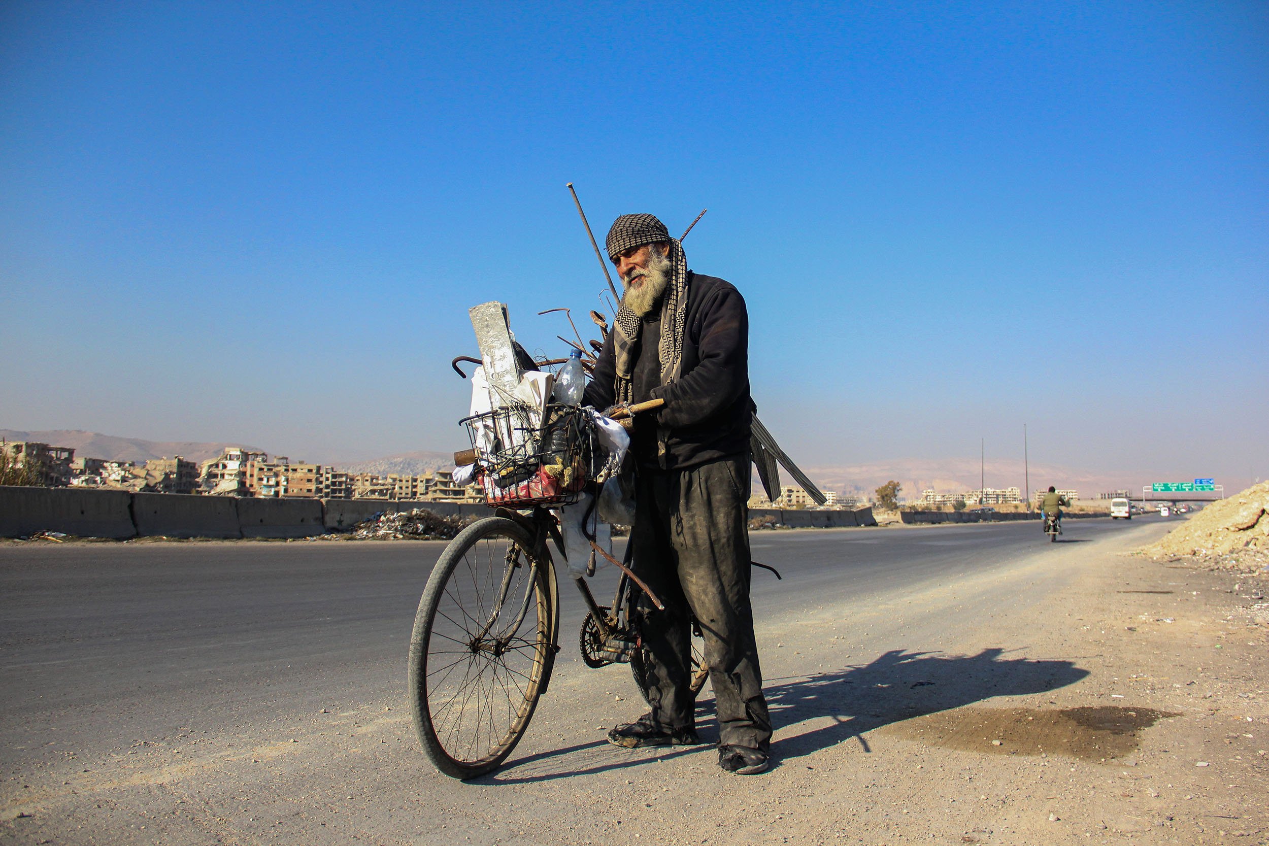 After the fall of Bashar al-Assad’s regime, Damascus, January 2025.