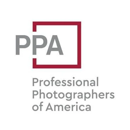 Logo of the Professional Photographers of America (PPA) featuring the text 'PPA' and 'Professional Photographers of America' with a red and gray color scheme.