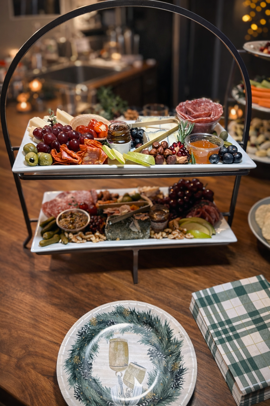 Holiday food display | Oregon Event Planner | Petross Events