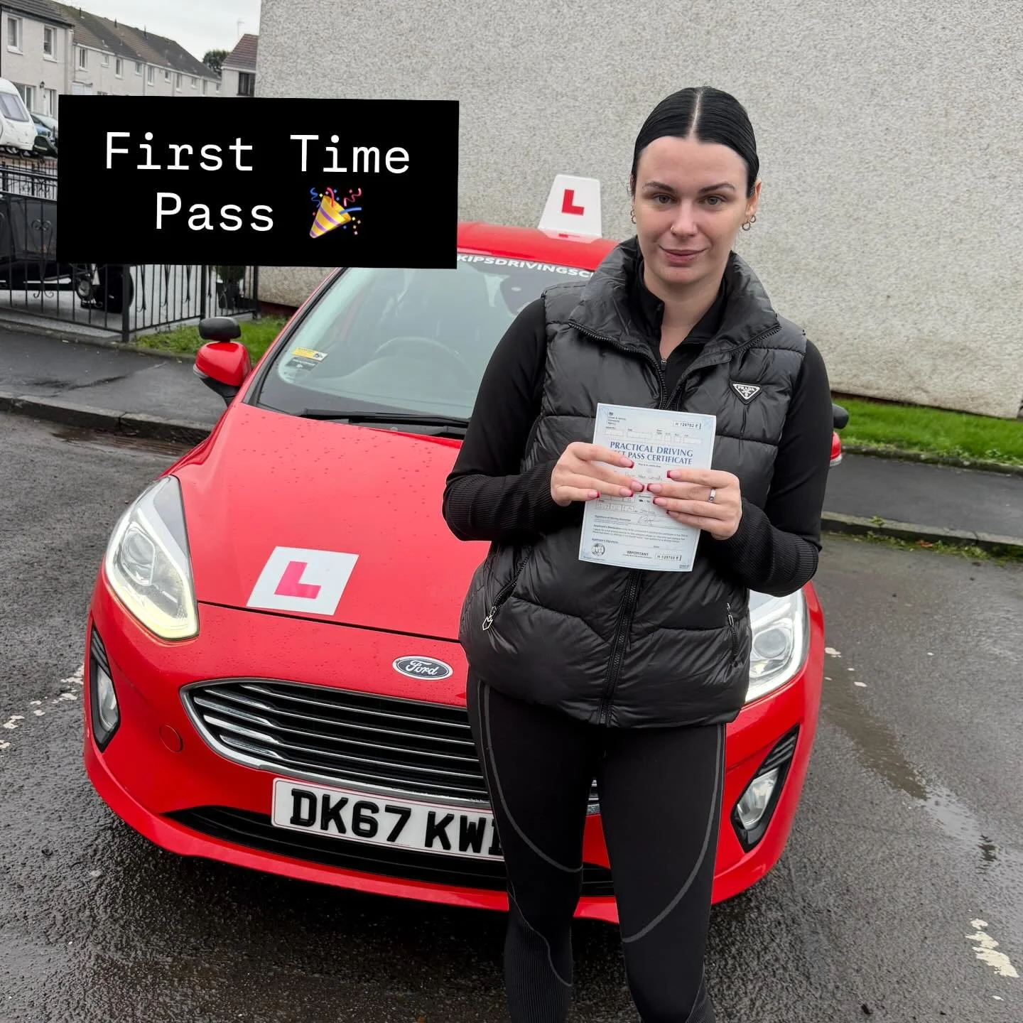 First time pass for Devon this morning!

She was extremely nervous for her test but managed to hold herself together and keep going even when she thought she had failed. 

Amazing determination and I&rsquo;ll miss the lessons!

Well done Devon! 🚘🚘?