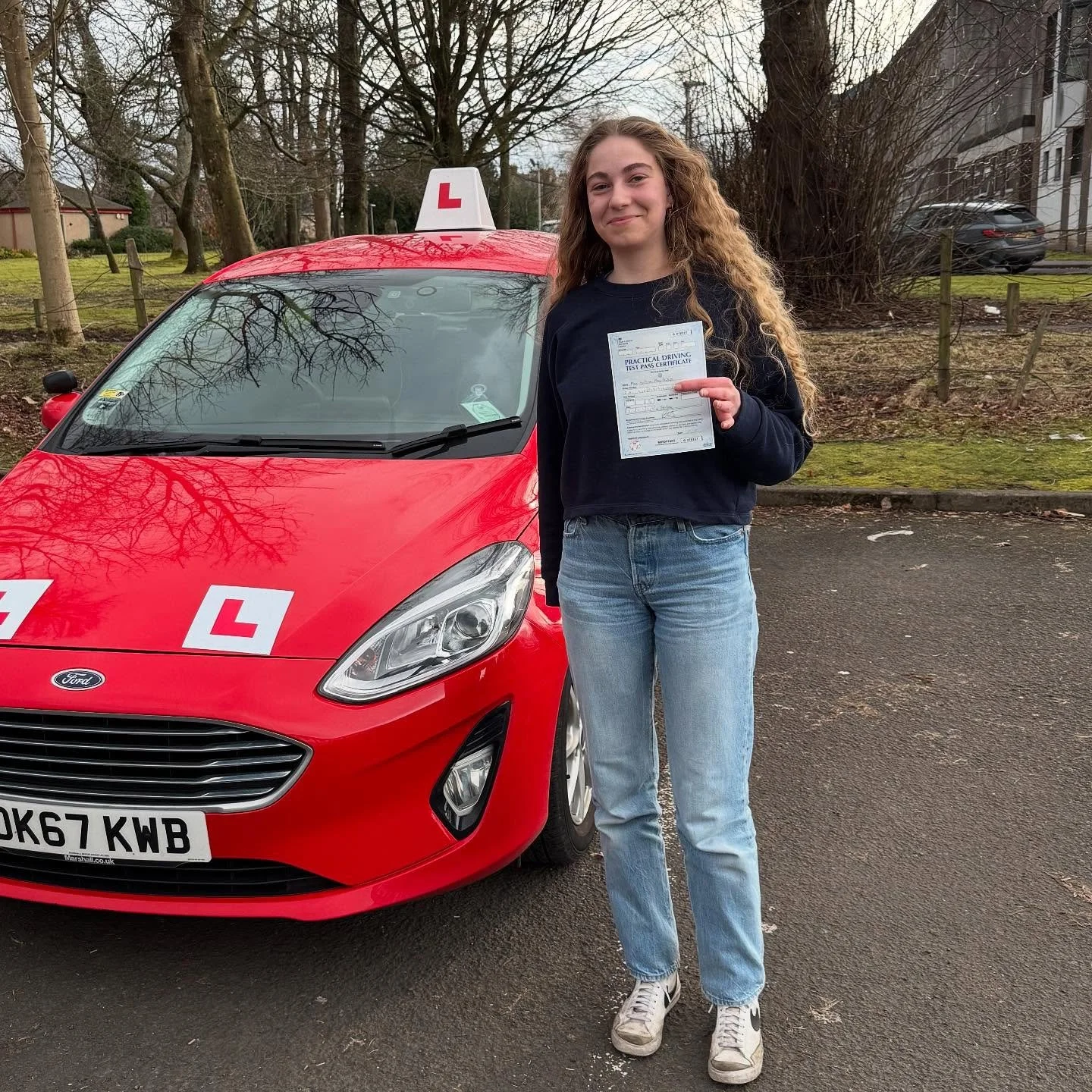 Saffron making me proud smashing her test on her 2nd attempt with only 2 minors!

👏