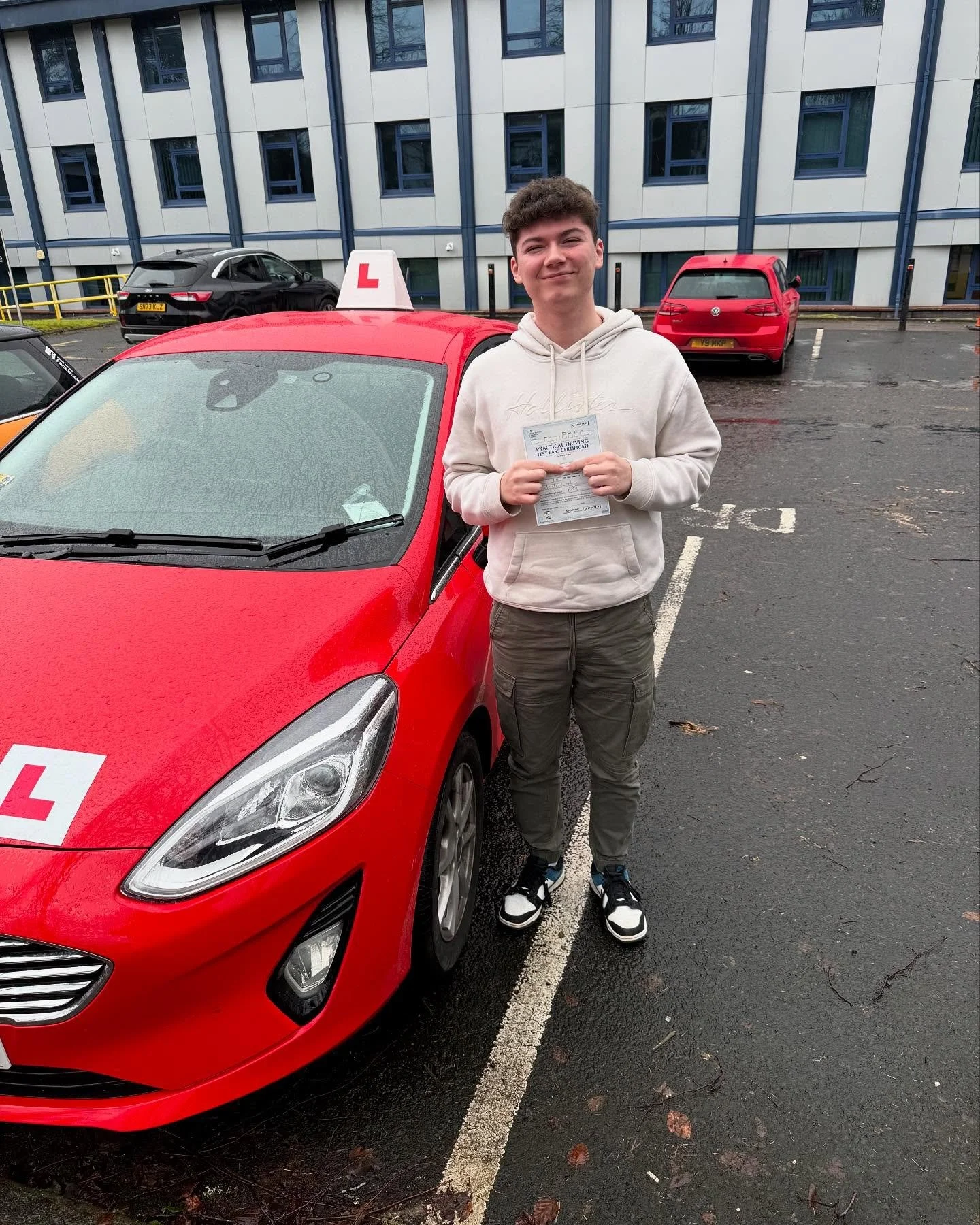 👏 Amazing work from Kieran today passing with 0‼️ , yes 0 minors.

Well deserved.